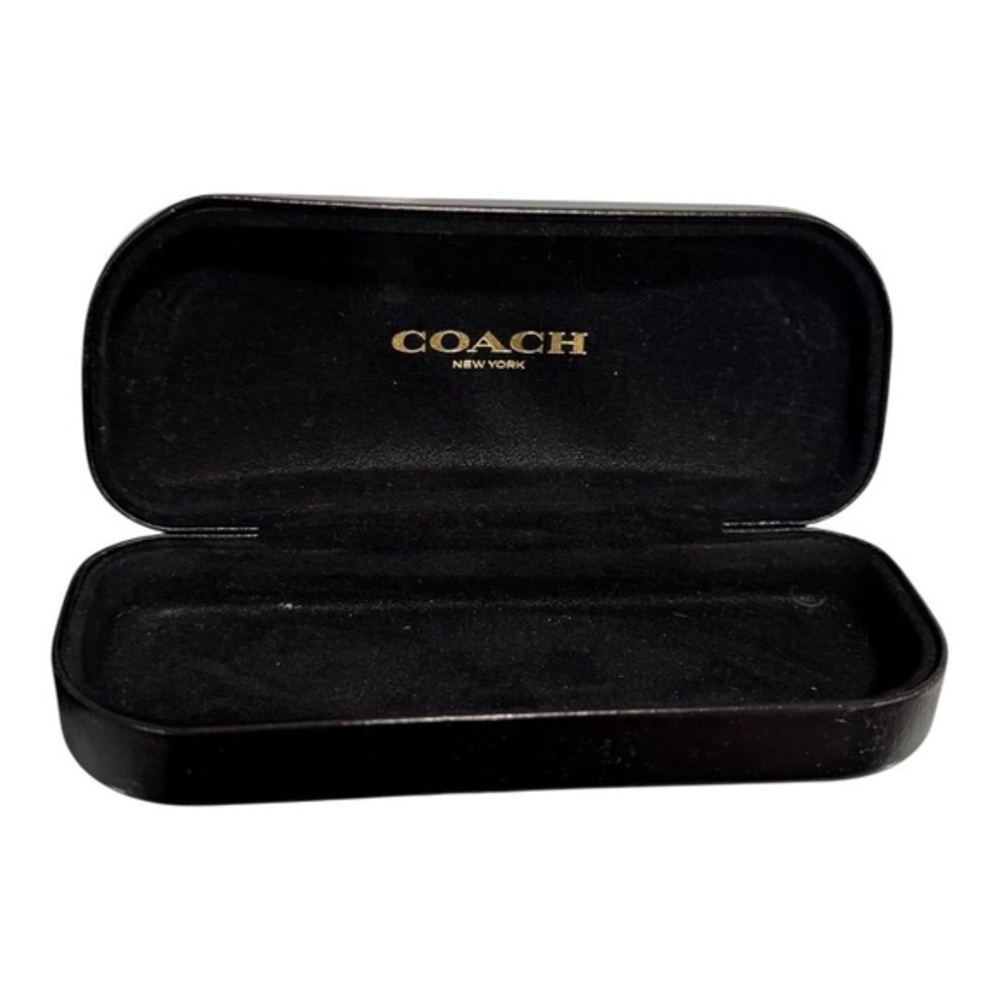 Coach Hard Shell Eyeglass Cases Lot of 2 Sunglasses Storage Box Authentic - Picture 8 of 12